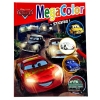 KOLOROWANKA DISNEY PIXAR CARS Z NAKLEJKAMI MEGA COLOR RUSTEZE ZYGZAK ZŁOMEK