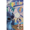 KOLOROWANKA DISNEY MEGA COLOR KSIĘŻNICZKI DALMATYCZYŃCZYK STICH FROZEN MIX