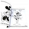 KOLOROWANKA DISNEY MINNIE Z NAKLEJKAMI MEGA COLOR DAISY KACZOR DONALD MIKI