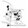 KOLOROWANKA DISNEY MINNIE Z NAKLEJKAMI MEGA COLOR DAISY KACZOR DONALD MIKI