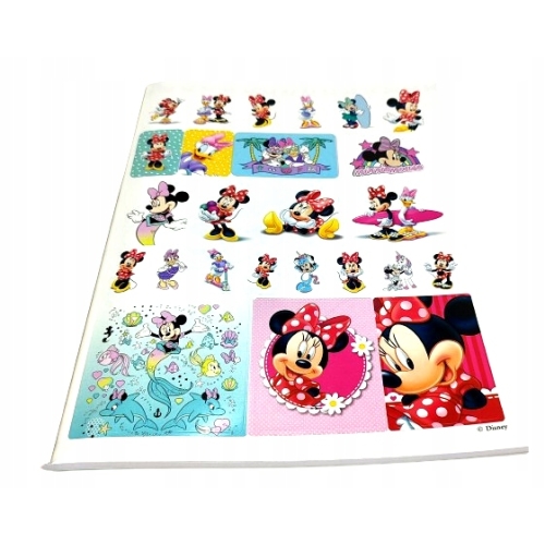 KOLOROWANKA DISNEY MINNIE Z NAKLEJKAMI MEGA COLOR DAISY KACZOR DONALD MIKI