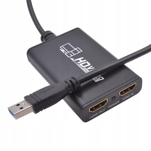 Nagrywarka bez dysku PO HDMI Spacetronik SP-HVG02 Grabber do PC +PRZEWÓD