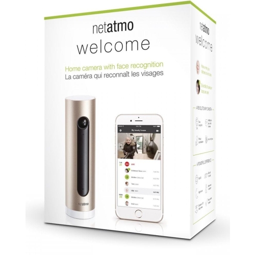 Kamera IP wewnętrzna Netatmo Welcome Full Hd Android Iphone Ipad ipod SD