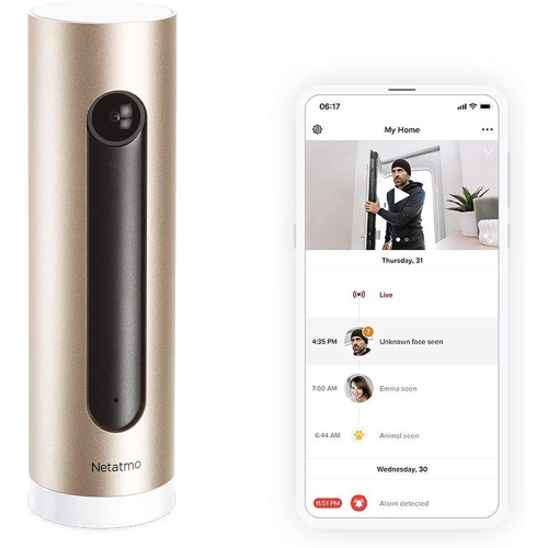 Kamera IP wewnętrzna Netatmo Welcome Full Hd Android Iphone Ipad ipod SD