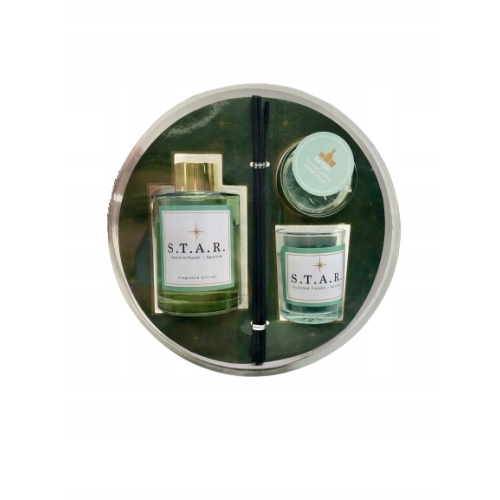 Zestaw upominkowy dyfuzor zapachowy świeczka na prezent sparkle GIFT SET