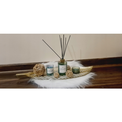 Zestaw upominkowy dyfuzor zapachowy świeczka na prezent sparkle GIFT SET