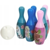 KRĘGLE Z BIAŁĄ PIŁKĄ DO GRY DISNEY FROZEN ANNA ELZA OLAF BOWLING SET 3+