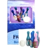 KRĘGLE Z BIAŁĄ PIŁKĄ DO GRY DISNEY FROZEN ANNA ELZA OLAF BOWLING SET 3+