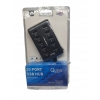 HUB USB 10 portowy Quer czarny
