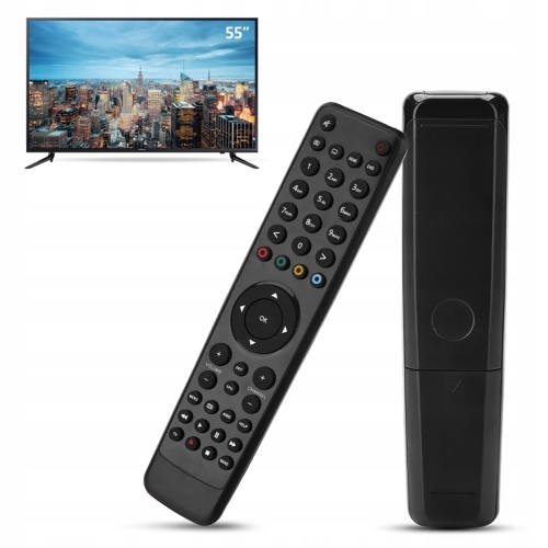 Oryginalny pilot firma VU+ MARYSUS do dekoderów TVSAT kolor czarny USED