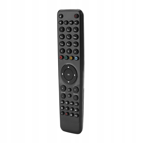 Oryginalny pilot firma VU+ MARYSUS do dekoderów TVSAT kolor czarny USED