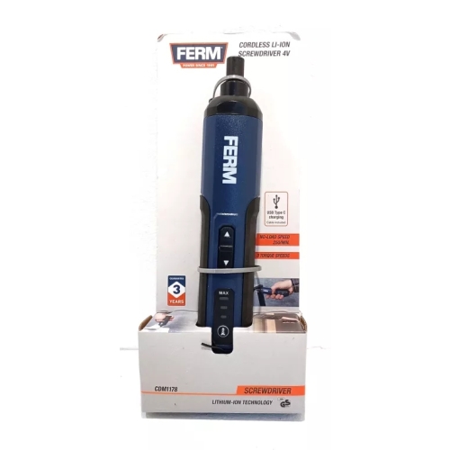 Wkrętarka magnetyczne końcówki Ferm zasilanie akumulatorowe 4V USB CDM1178