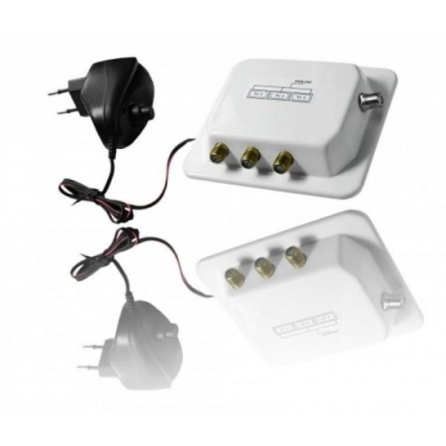 Rozdzielacz sygnału DVB-T DVBT-T2 i analogowego x 3TV ZLA0506 ZŁĄCZKI FREE