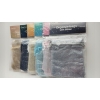 Woreczki z organzy Hobby Flora Organza Brokat brokatowe Srebrne 5 sztuk set