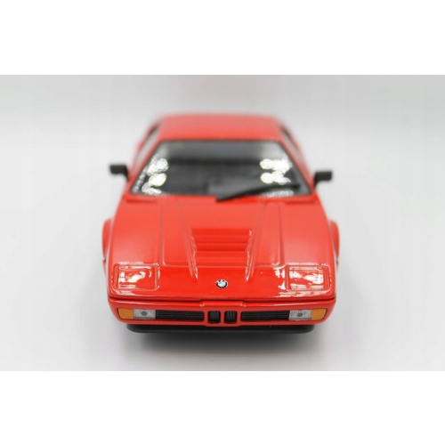 BMW M1 WELLY 1,34 METALOWY MODEL POJAZDU KOLEKCJONERSKI POMARAŃCZOWY NEX