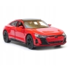 Audi e-tron GT METALOWY MODEL POJAZDU KOLEKCJONERSKI 1:34 Welly CZERWONY
