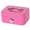 Kasetka na pieniądze Mini Sejf Skarbonka Box Kasetka SZARA 8,5x11,5x5,5 cm