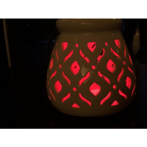 LAMPION SOLARNY CERAMICZNY LATARENKA LAMPKA SOLARNA OGRODOWA RÓŻNE KOLORY