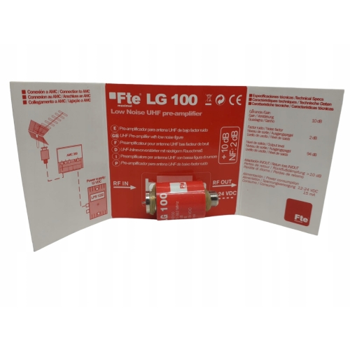 Wzmacniacz antenowy Fte LG100 DVBT
