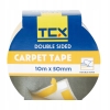 TAŚMA Dywanowa do WYKŁADZIN DYWANÓW 2 stronna 50mm x 10mb MOCNA CARPET TAPE
