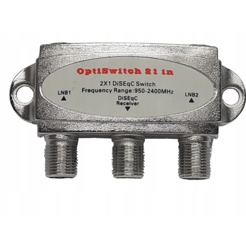 Diseqc 2/1 Optiswitch 21 IN, wewnętrzny 950-2400mHZ