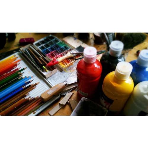 Kredki pastelowe Van Bleiswijck 24 szt miękkie pastele multikolor organizer