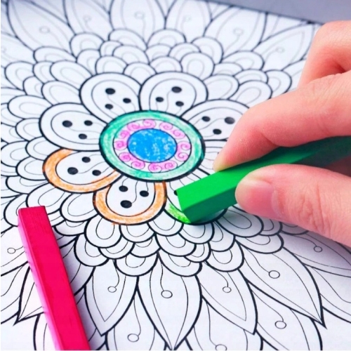 Kredki pastelowe Van Bleiswijck 24 szt miękkie pastele multikolor organizer