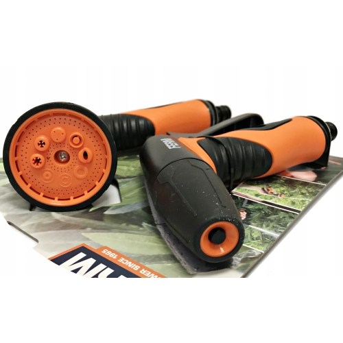 Pistolet ogrodowy 8 trybów zraszania do podlewania 2 sztuki FERM SGA1010
