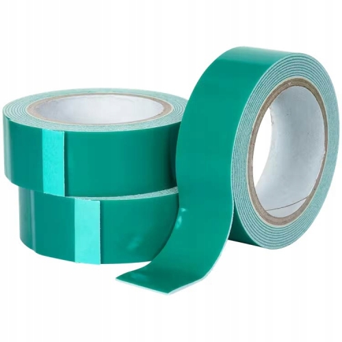 Taśma dwustronna montażowa zielona 80kg Pattex FIX bardzo mocna 19mm x 1,5m