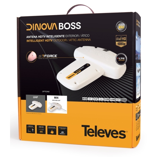 Antena zewnętrzna Televes Antena DVB-T Televes Dinova BOSS MiX K48 144223