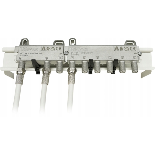 Splitter antenowy 3/1 aktywny 1 wejście 3 wyjścia firma Televes 519503