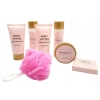 Zestaw kosmetyków SPA do kąpieli Sandalwood Rose 2566437 7 elementów Różowy