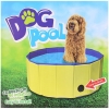 Basen rozporowy okrągły dla psa kota DOG POOL 80 x 30 cm Mocny Czerwony