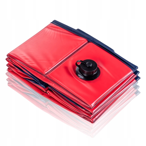 Basen rozporowy okrągły dla psa kota DOG POOL 80 x 30 cm Mocny Czerwony