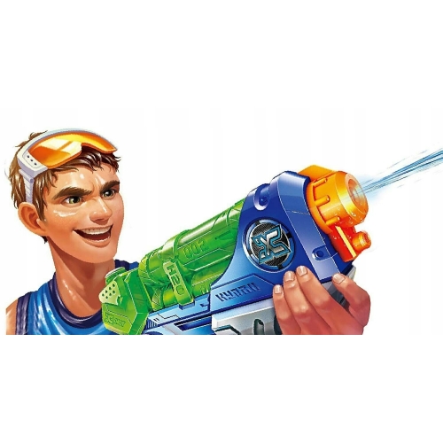 Pistolet X-Shot Zuru pistolet na wodę 700 ml BIAŁO ZIELONY MOCNY ZASIĘG 10m