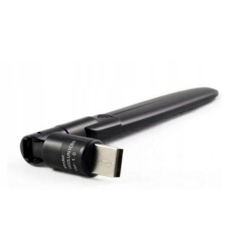 Karta WIFI sieciowa zewnętrzna USB Zgemma VU+ NBOX Enigma2 Ferguson MT7601