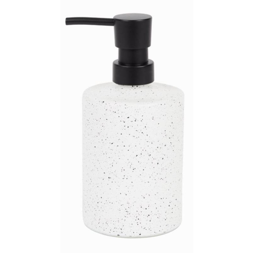 Ręczny dozownik do mydła stojący ALPINA 450 ml kolor BIAŁY