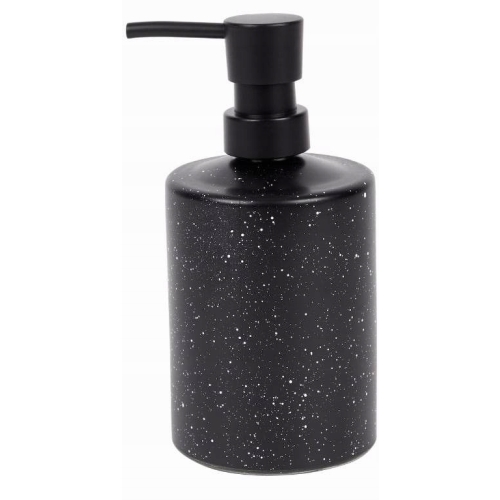 Ręczny dozownik do mydła stojący ALPINA 450 ml kolor CZARNY