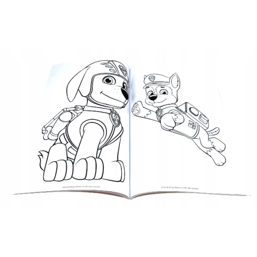 Kolorowanka malowanka Psi Patrol PAW PATROL NICKELODEON 128 str Naklejki Ż