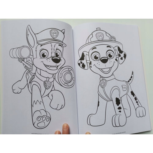 Kolorowanka malowanka Psi Patrol PAW PATROL NICKELODEON 128 str Naklejki Ż