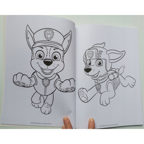 Kolorowanka malowanka Psi Patrol PAW PATROL NICKELODEON 128 str Naklejki C