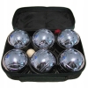 Kule do Gry BOULE PETANQUE BULE petanka 6 metalowych kul zestaw na piknik