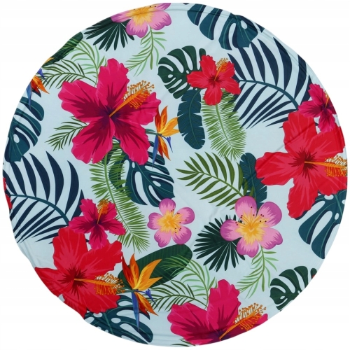 Mata dla psa chłodząca wielokolorowa 60 cm x 60 cm