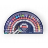 Paleta Farb Farby akrylowe wielokolorowe w wachlarzu 24 sztx12 ml + paleta