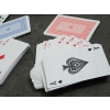 Karty do gry plastikowe w etui 2 talie w pudełku poker remik pasjans tysiąc