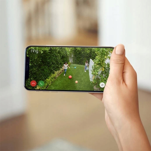 Bezprzewodowa Kamera zewnętrzna Ring Spotlight Cam HD Security bateria WiFi