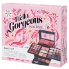 PREZENTOWY ZESTWA 73el DO MAKIJAŻ CIENIE PĘDZLE PALETA EYELINER MAX&MORE 89
