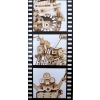 Drewniane puzzle 3D Motor American Chopper 232 Elementy Zrób to sam DIY