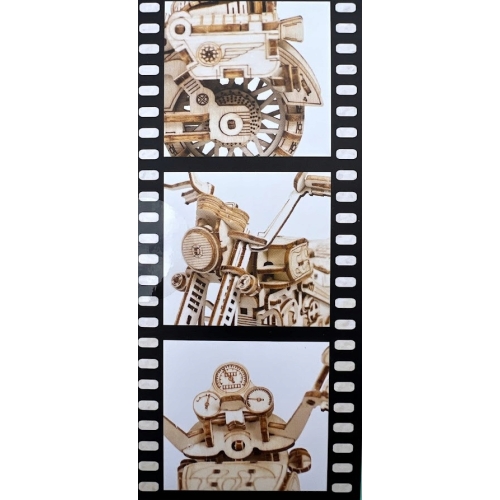 Drewniane puzzle 3D Motor American Chopper 232 Elementy Zrób to sam DIY