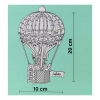 Drewniane puzzle 3D Balon HOT-AIR Ballon 113 Elementów Zrób to sam DIY